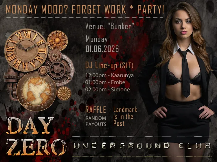 Monday Mood? Forget Work * Party!