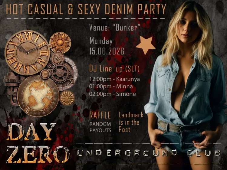 Hot Casual & Sexy Denim Party