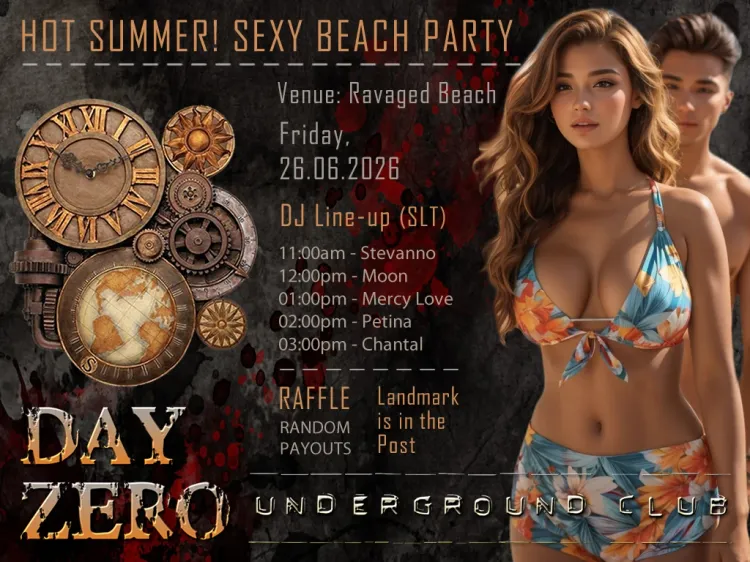 Hot Summer! Sexy Beach Party