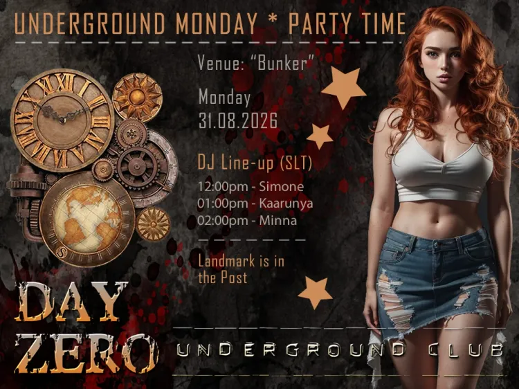 Underground Monday * Party Time