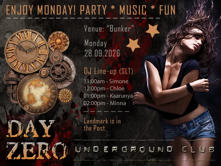 Enjoy Monday! Party * Music * Fun