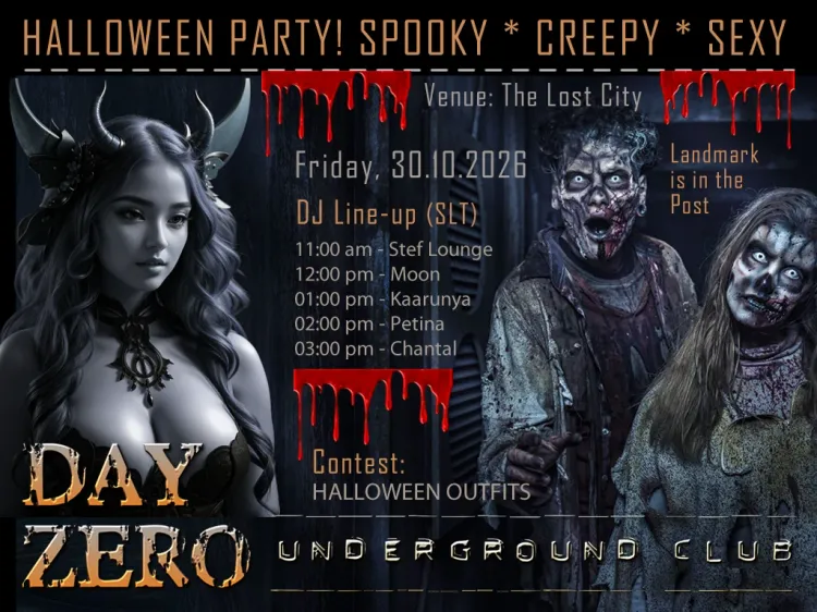 Halloween Party! Spooky * Creepy * Sexy